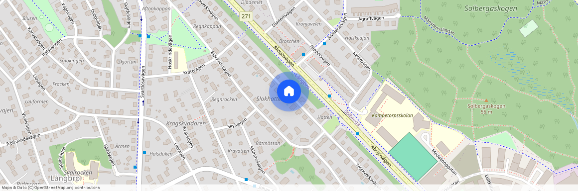 Tröskverksvägen, Älvsjö