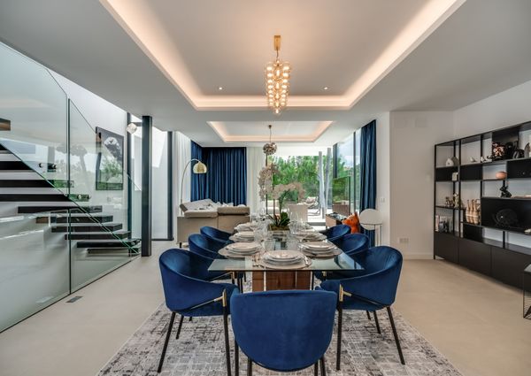 Luxurious Frontline Golf Villa with Unmatched Amenities and Stunning Views in El Campanario