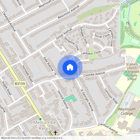 Larkspur Close, Weymouth