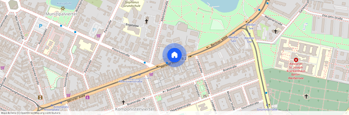 Berliner Allee 117, 13088 Berlin - Stadtrandsiedlung Malchow