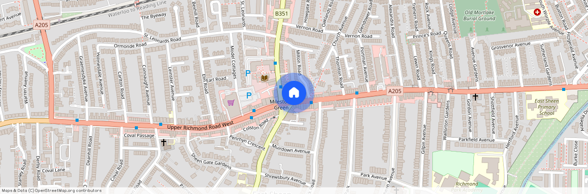 Upper Richmond Road West, Sheen, London