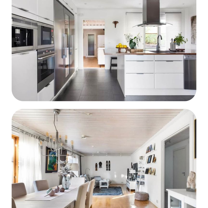 Fantastiskt villa i lugnt område, högt insynsskyddat läge, sjöutsikt! - Photo 2