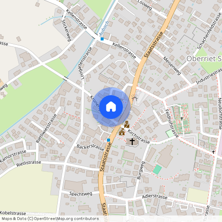 9463, Oberriet SG, Kronengasse, 2