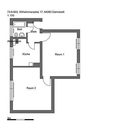 2-Zimmer-Wohnung direkt in der City! - Foto 4