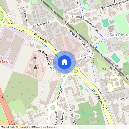 Via Mascagni 23, Monza (MB), Cazzaniga, Ospedale, Viale Elvezia