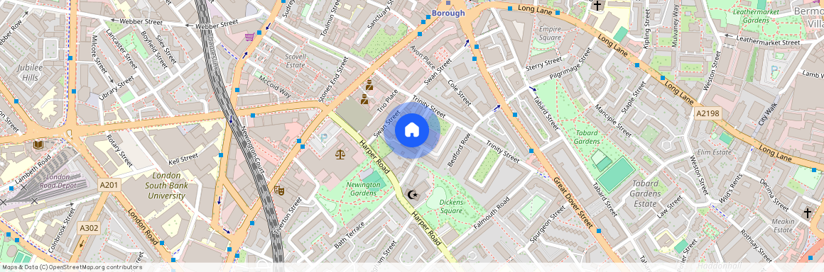 Trinity Church Square, Southwark, London, SE1