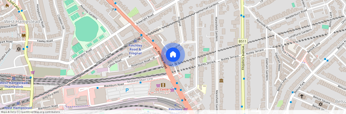 Frognal, Hampstead, London, NW3