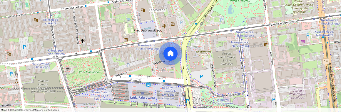 ul. Składowa, Fabryczna, Śródmieście, Łódź, łódzkie