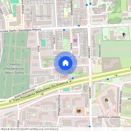 ul. Popiela, Chełmińskie Przedmieście, Toruń, kujawsko-pomorskie