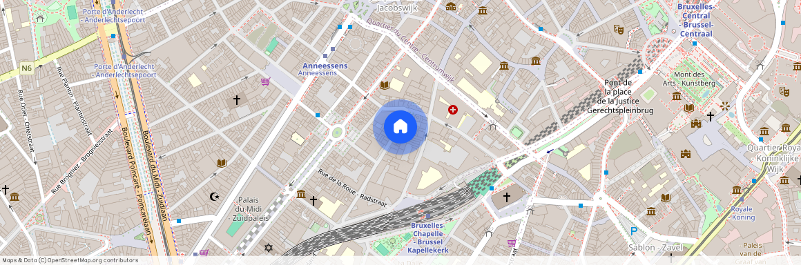 Rue de Terre-Neuve, 16, 1000, Bruxelles