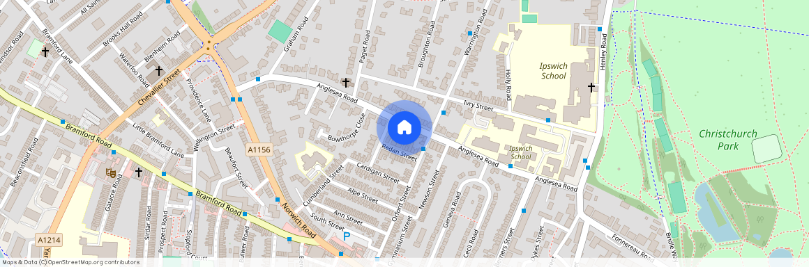 Anglesea Road, Ipswich, IP1