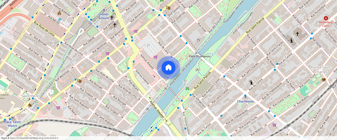 ** Rue Rufus-Rockhead, Le Sud-Ouest, Le Sud-Ouest, Ile de Montréal, H3J 2Z6