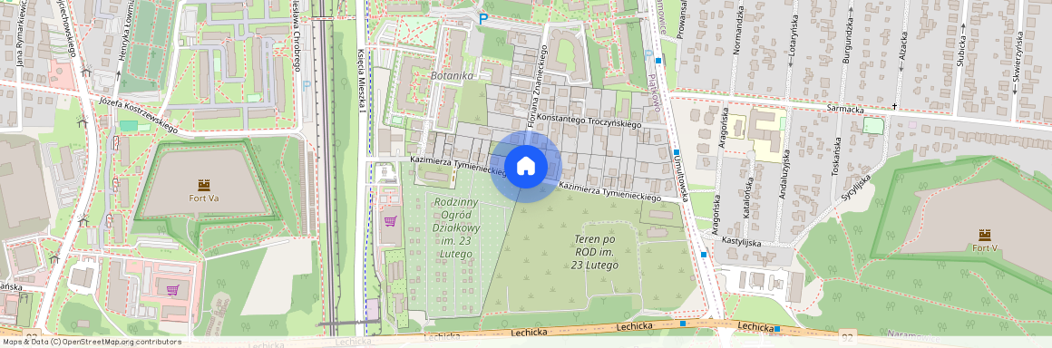 ul. Kazimierza Tymienieckiego, Piątkowo, Stare Miasto, Poznań, wielkopolskie