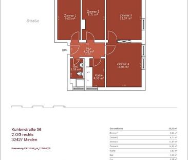 Kernsaniert! 3-Zimmer-Wohnung mit Balkon - Photo 5