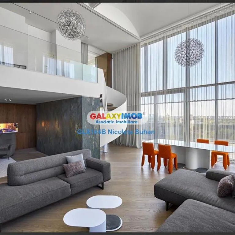 PenthouseTip Duplex 436 mp-5 camere LUX Floreasca-Barbu Vacarescu Ved - Photo 1