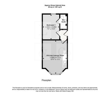 1 bedroom flat to rent - Photo 6
