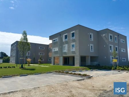 Übergabe Juni 2025! NEUBAU, Top 9, Erstbezug: 2-Zimmer Wohnung im 1. OG mit Garage - Photo 3