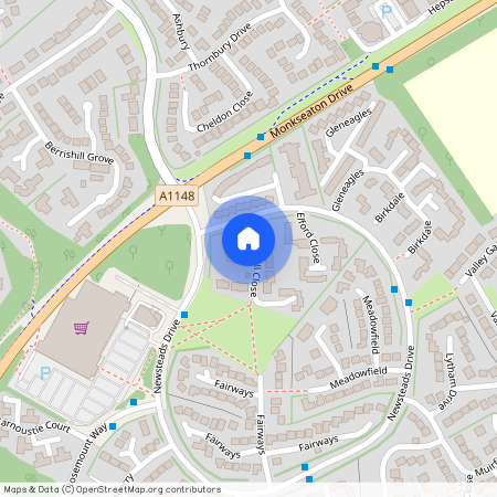 Chathill Close, Monkseaton, Tyne and Wear, NE25