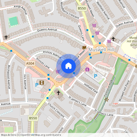 1-3, Princes Avenue, Muswell Hill, N10