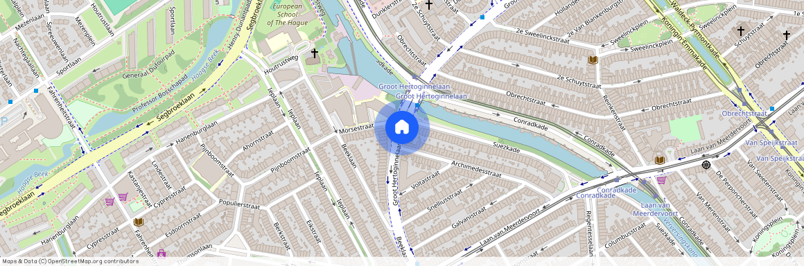 Sweelinckplein en omgeving, 2517 EX, Groot Hertoginnelaan, Den Haag