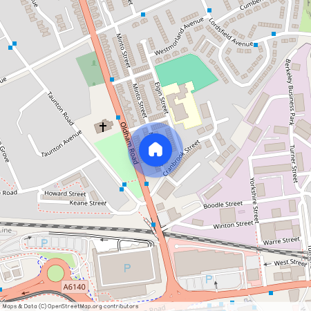 Minto Street, Ashton-under-Lyne, Greater Manchester, OL7