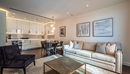 3 Bedroom apartment with concierge, gym, parking to rent in Nine Elms, London SW11 -Along South Bank - Photo 3
