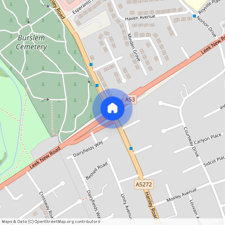 Hanley Road, Stoke-on-Trent, Staffordshire, ST1