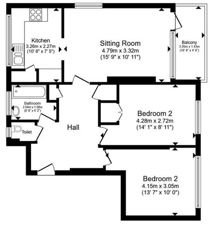 2 Bed Flat, Mynterne Court, SW19 - Photo 3