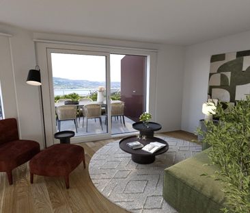 "Neubau 2.5-Zimmer Attikawohnung mit Blick auf den Zürisee!" - Photo 5