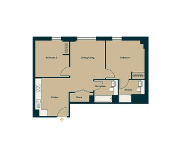 2 bedroom flat to rent - Photo 5