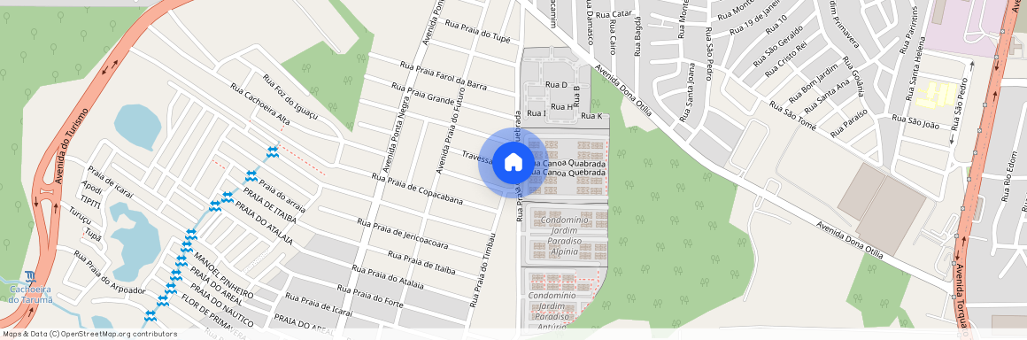 Rua Praia de Canoa Quebrada, Tarumã, Manaus, AM, 69041363