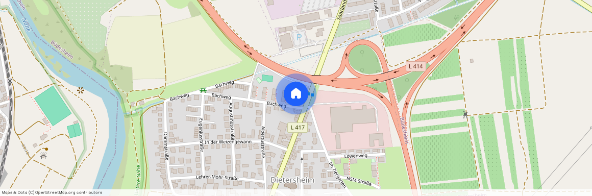 Bachweg 1, 55411, Bingen Ot Dietersheim