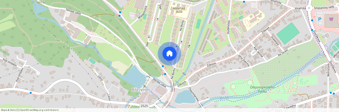 Na Borku, Jirkov, okres Chomutov
