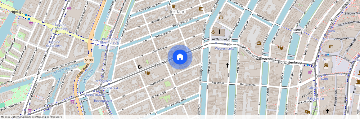 Rozengracht 55-1, Elandsgrachtbuurt, 1016LS, Amsterdam