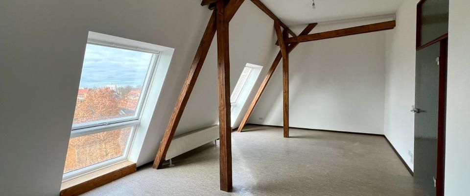 1 Monat mietfrei ( Kaltmiete) Charmante 2 - Zimmer Dachgeschosswohnung mit großer Küche & Aussicht - Foto 1