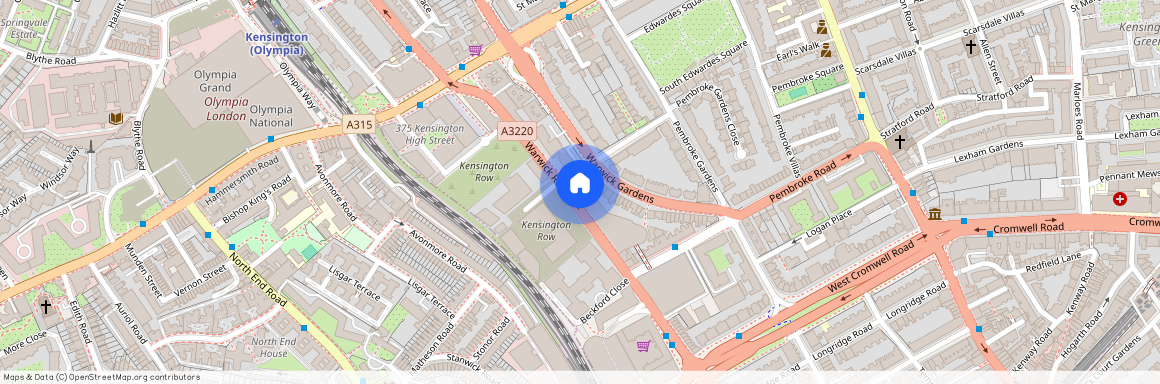 Warwick Road, Kensington, W14