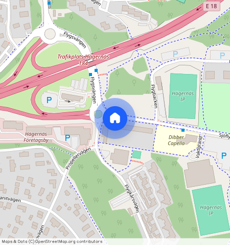 Sjöflygvägen **, Hägernäs