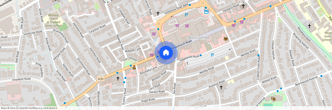 Christchurch Road, Bournemouth, Dorset, BH1