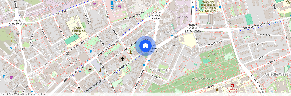 Centrum, Zielona Góra, lubuskie