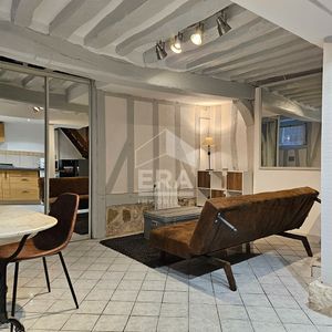 Studio meublé en cour intérieure en centre ville de Rouen - Photo 2