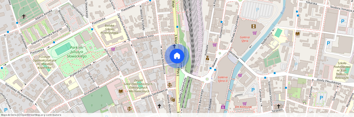 Dolne Przedmieście, Bielsko-Biała, śląskie