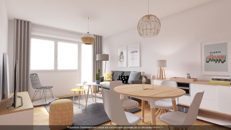 location Appartement T2 DE 44.29m² À CHAVILLE - Photo 5