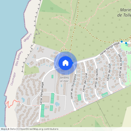 Badia Blava-Badia Gran-Tolleric, - Carrer MART