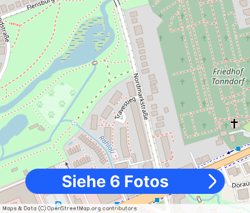 Helle Dachgeschoßwhg. zur Miete in Hamburg-Wandsbek-Wentzel-Dr - Foto 1