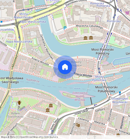 ul. Księcia Witolda, Kępa Mieszczańska, Wrocław