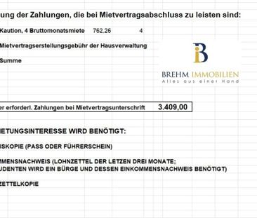 Unbefristet, wunderschöne ruhige Wohnung mit Grünblick im 2.OG, 3 M... - Photo 2