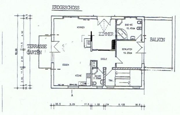 Schöne 3,5-Zimmerwohnung mit 2 Terrassen und Garten in Neckargemünd zu vermieten. - Photo 1