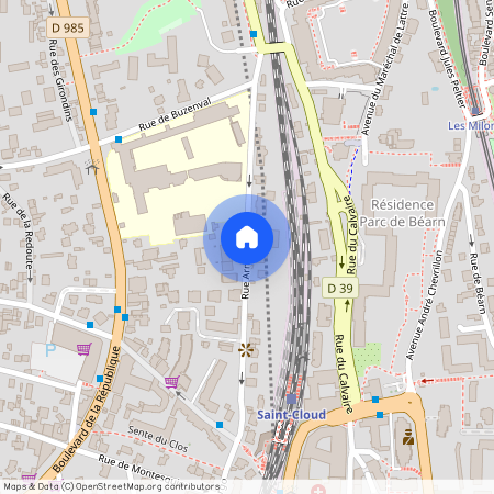 SAINT-CLOUD - MONTRETOUT - RUE ARMENGAUD - APPARTEMENT FAMILIAL MEUBLE AVEC TERRASSES, Paris