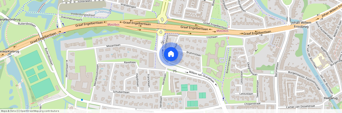 Ruitersbos, 4837 EA, Händellaan, Breda