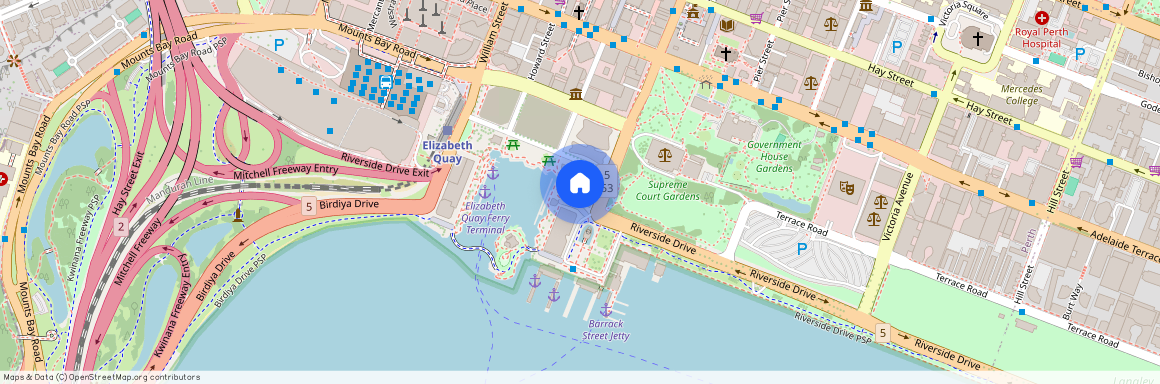 1 Geoffrey Bolton Avenue, WA 6000, Perth